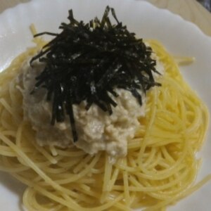 ヘルシー簡単☆豆腐ソースパスタ♪